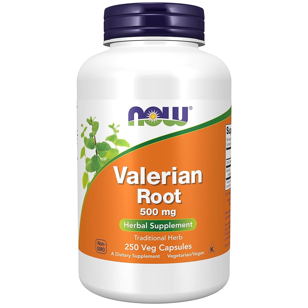 Now Foods Valerian Root 500mg Capsules