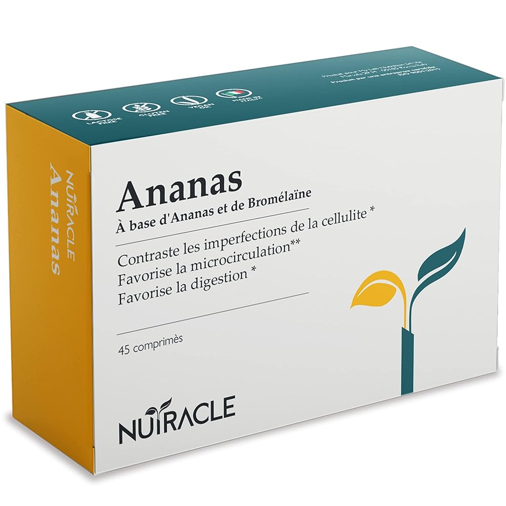 Nutracle Ananas Bromélaïne – Drai...