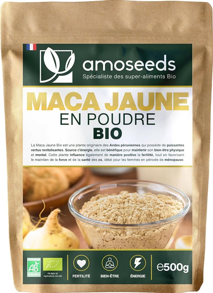Organic Maca Powder 500g | Peruvian Mac...