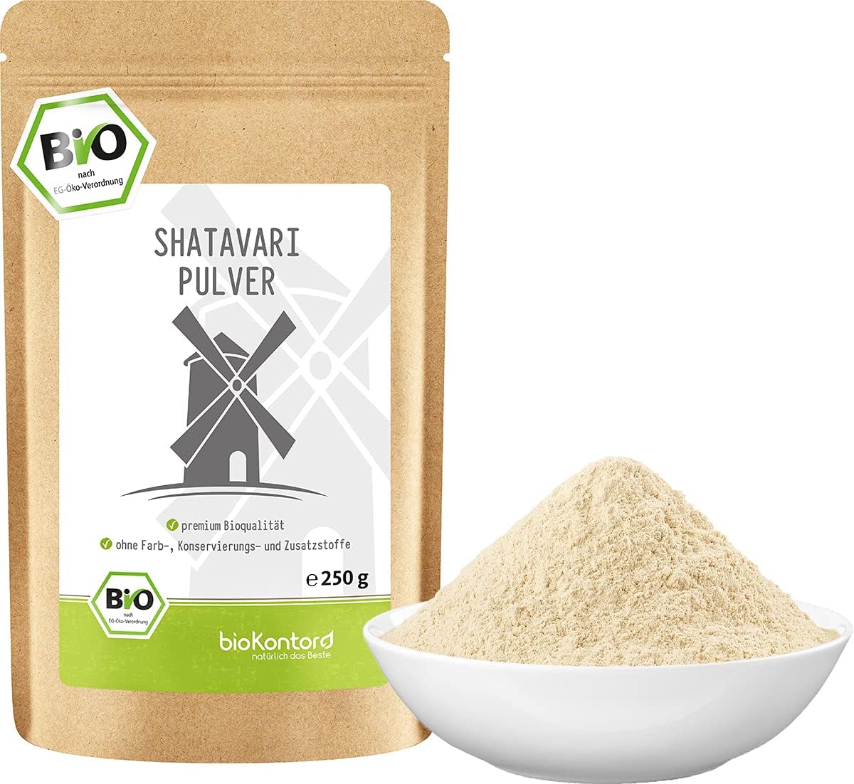 Organic Shatavari Powder 250g – B...