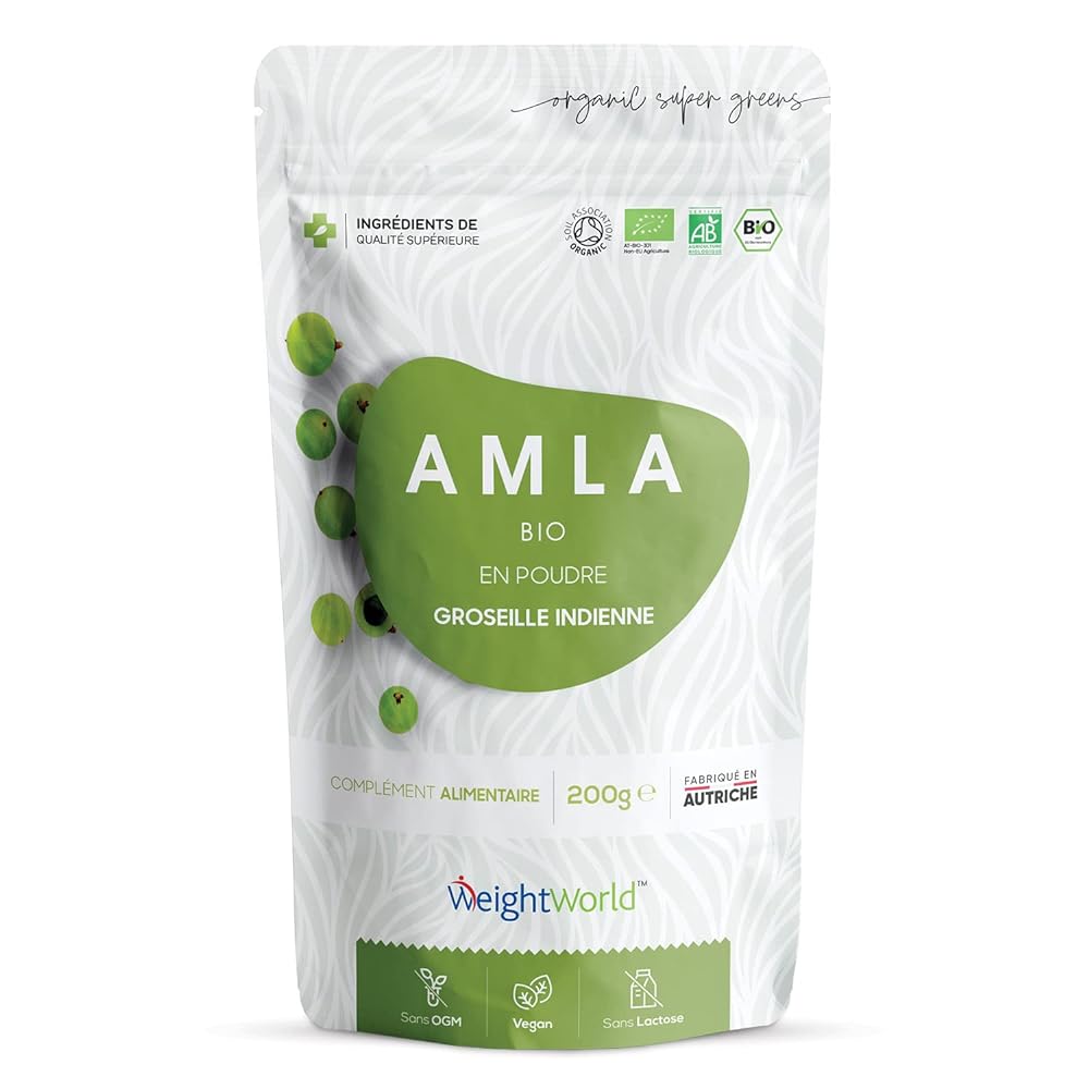 Organic Vegan Amla Powder 200g – ...