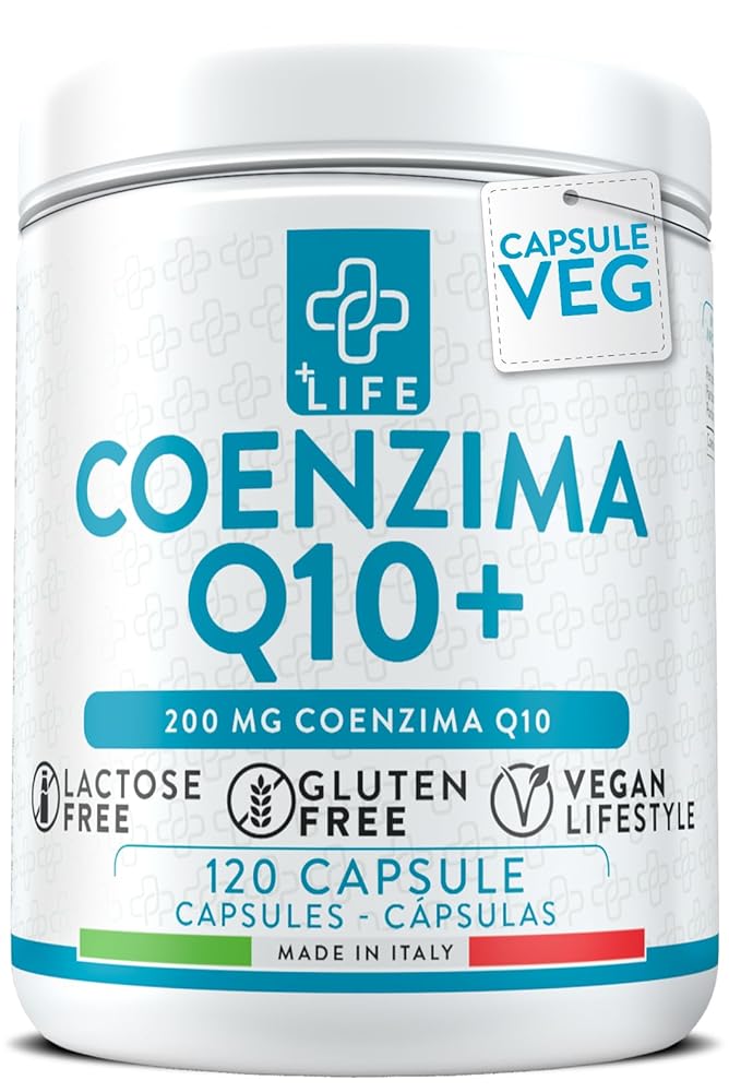 PiuLife CoQ10 200mg Vegan Capsules