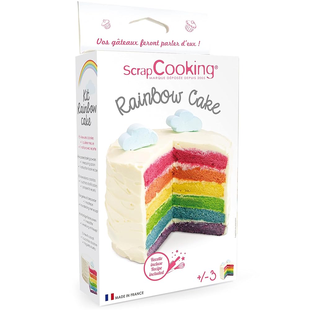 ScrapCooking Rainbow Cake Kit – 3969