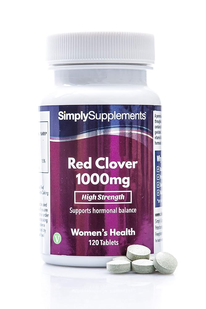 SimplySupplements Trèfle Rouge 1000mg T...