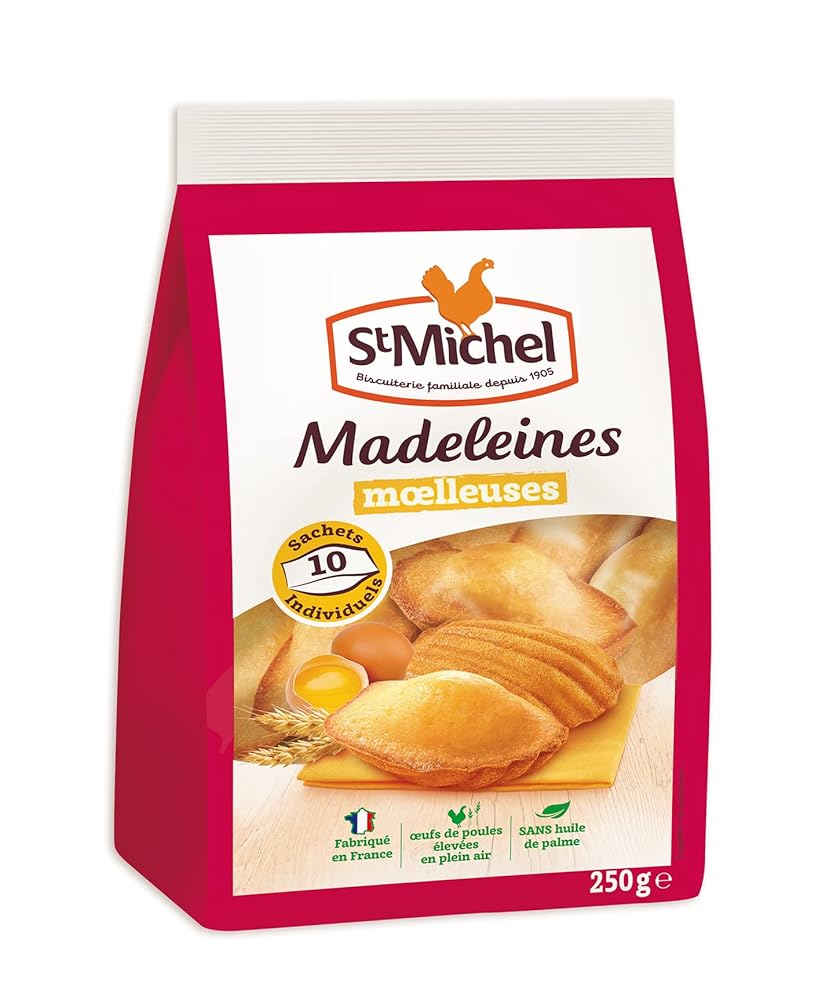 St Michel Soft Madeleines x10 250g