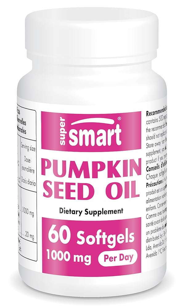 Supersmart Pumpkin Seed Oil Softgels &#...