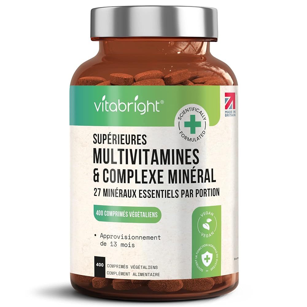 Vegan Multivitamins – 400 Tablets...