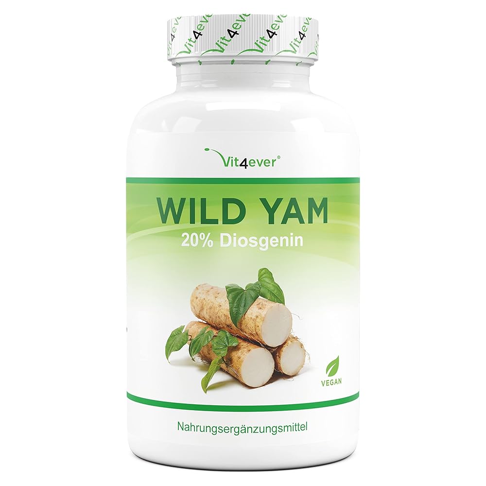Wild Yam Root Extract – 240 Capsules