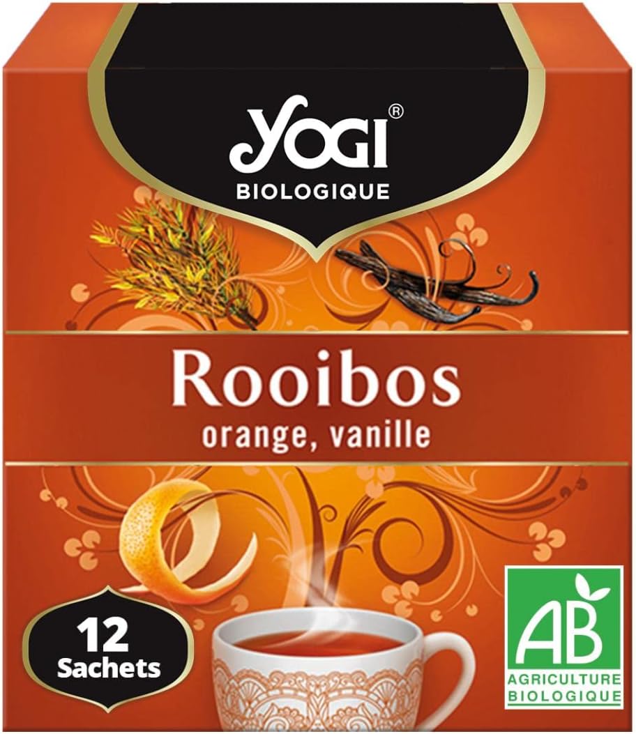 Yogi Organic Rooibos Orange Vanilla Tea