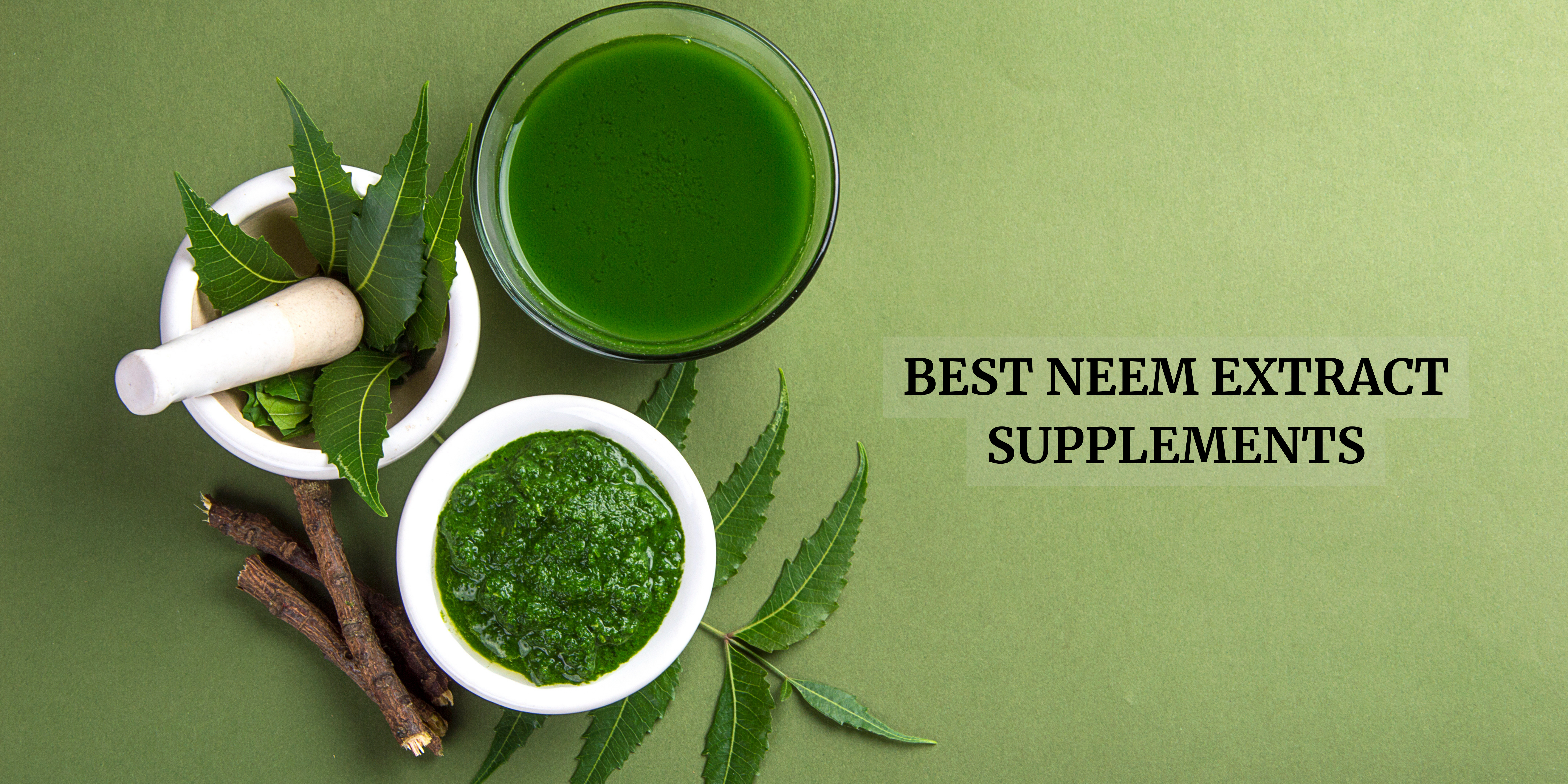 neem extract supplements in India