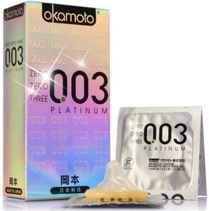 Okamoto 003 Platinum Condoms – 10...