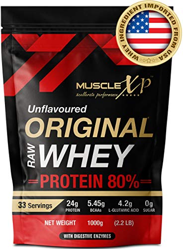 MuscleXP Original Raw Whey Protein 80%