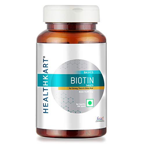 HealthKart Basics Biotin 10000mcg Usage, Benefits, Reviews, Price Compare