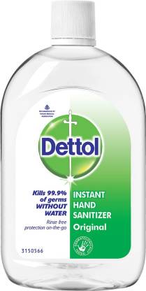 Dettol Instant Hand Sanitizer Bottle (0...