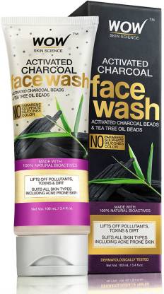 WOW Skin Science Activated Charcoal Fac...