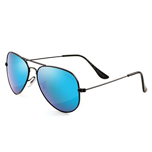 GREY JACK Polarized Classic Aviator Shaped Sunglasses Lightweight Style for Men Women 