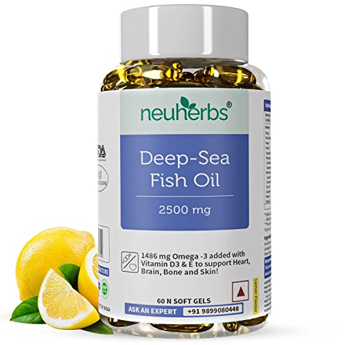 Neuherbs Deep Sea Omega 3 Fish Oil with...