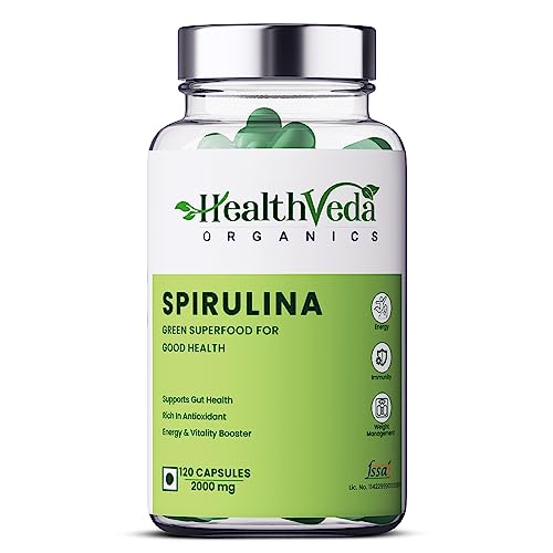 Health Veda Organics Plant Based Spirulina