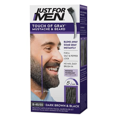 Just for Men Touch of Gray Mustache and...