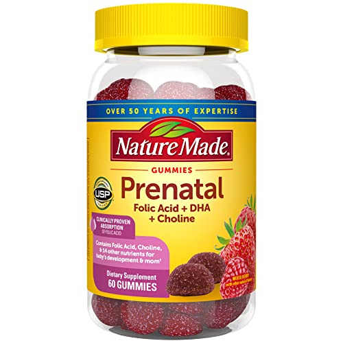 Nature Made Prenatal Gummies with DHA &...