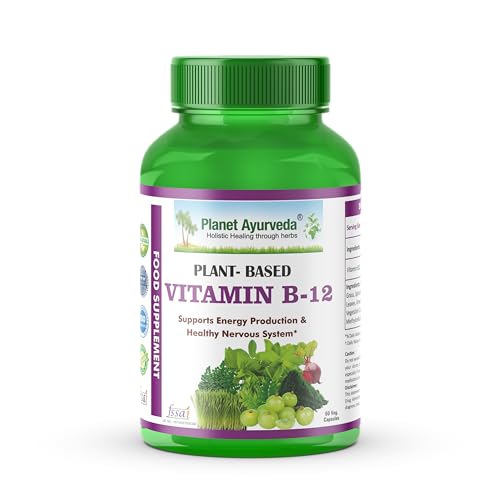 Planet Ayurveda Plant Based Vitamin B12...