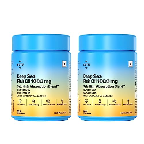 Setu Deep Sea Omega-3 Fish Oil 60 Softg...