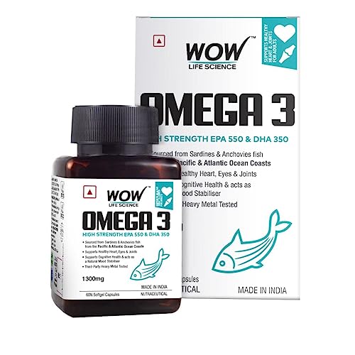 Wow Life Science Omega 3 Fish Oil