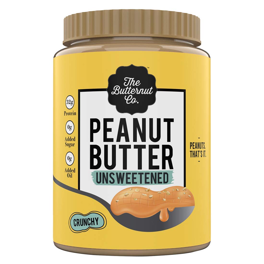 Butternut Co. Crunchy Peanut Butter 1kg...