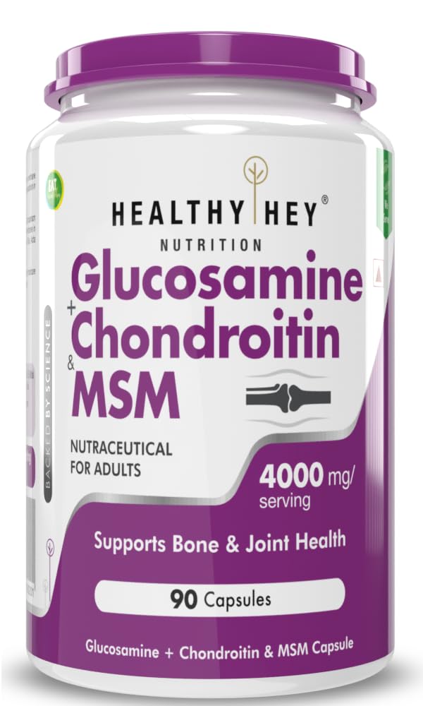 HealthyHey Glucosamine Chondroitin MSM ...