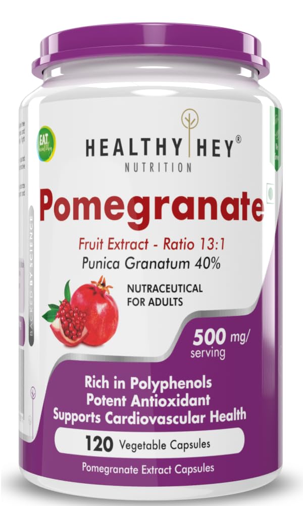 HealthyHey Pomegranate Extract Capsules