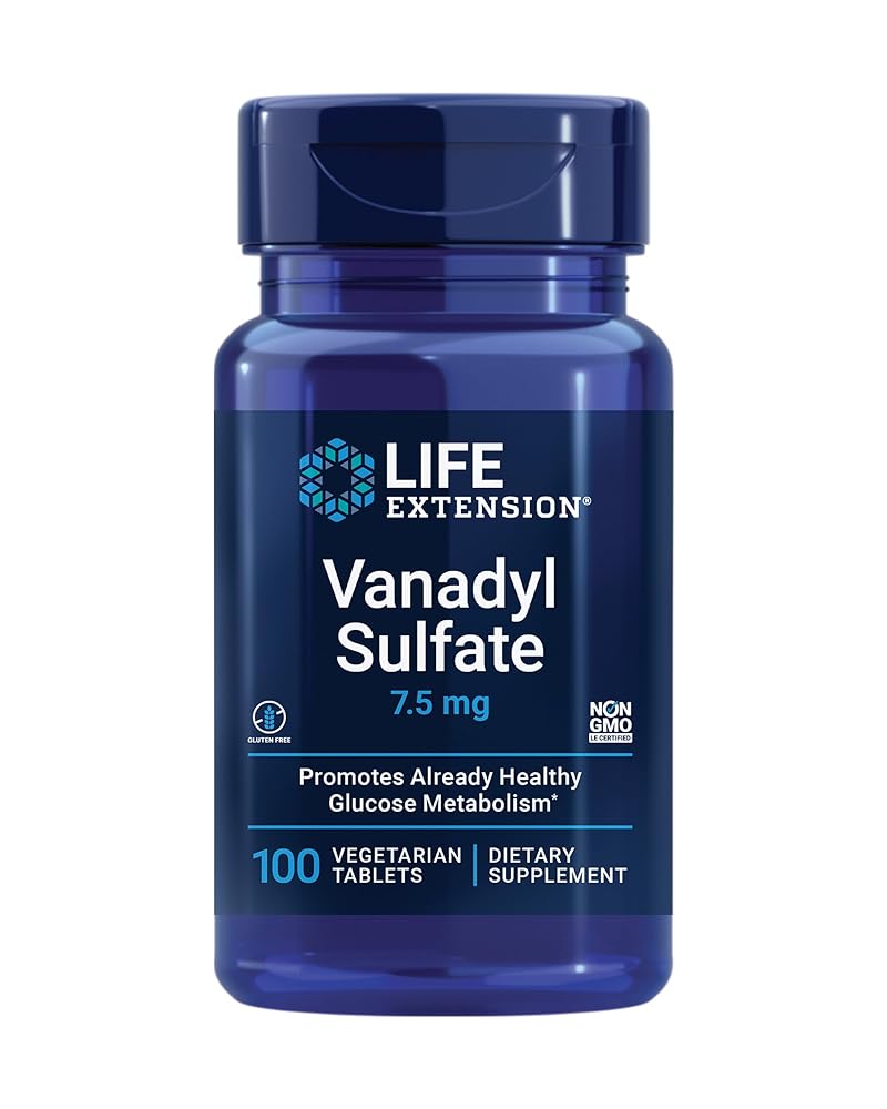 Life Extension Vanadyl Sulfate, 100 tabs