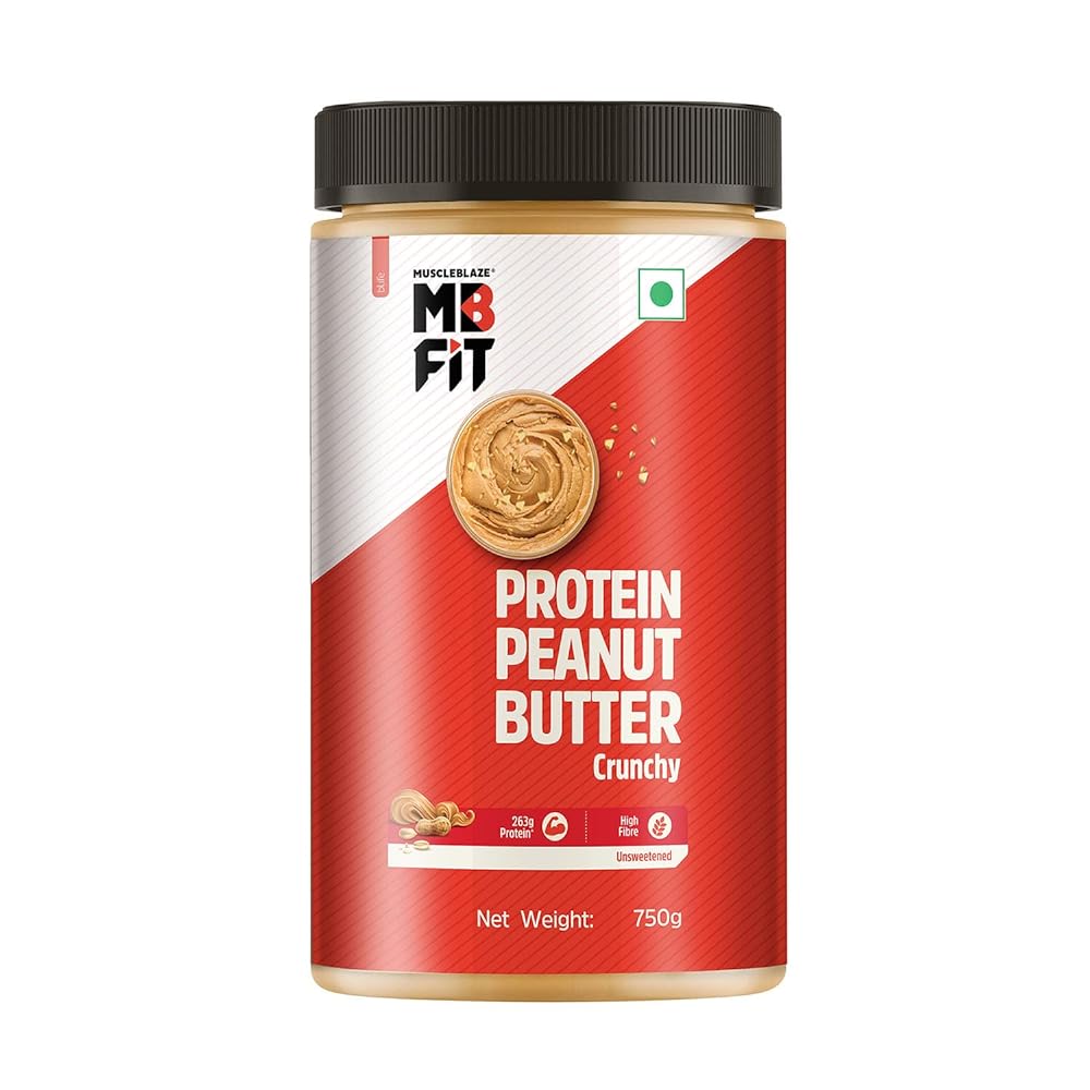 MuscleBlaze High Protein Natural Peanut...