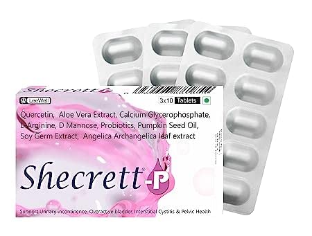 Shecrett Pee Control Supplement –...