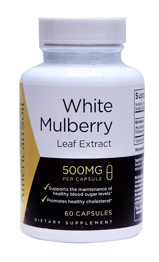 USA Soil White Mulberry Extract Capsule...