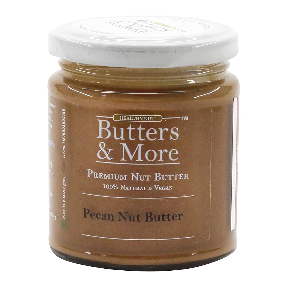 Vegan Natural Pecan Nut Butter (200G) &...
