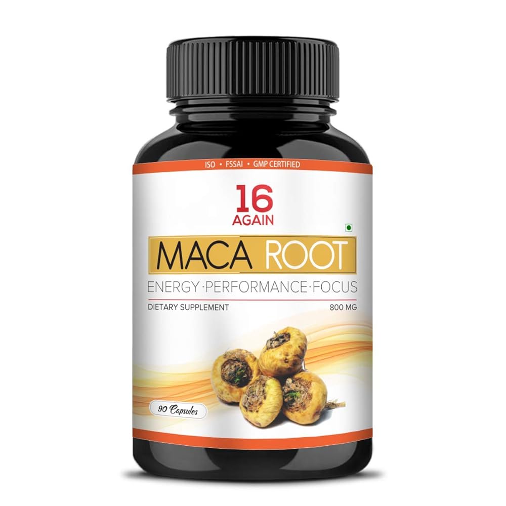 16 AGAIN Maca Root Extract Supplement