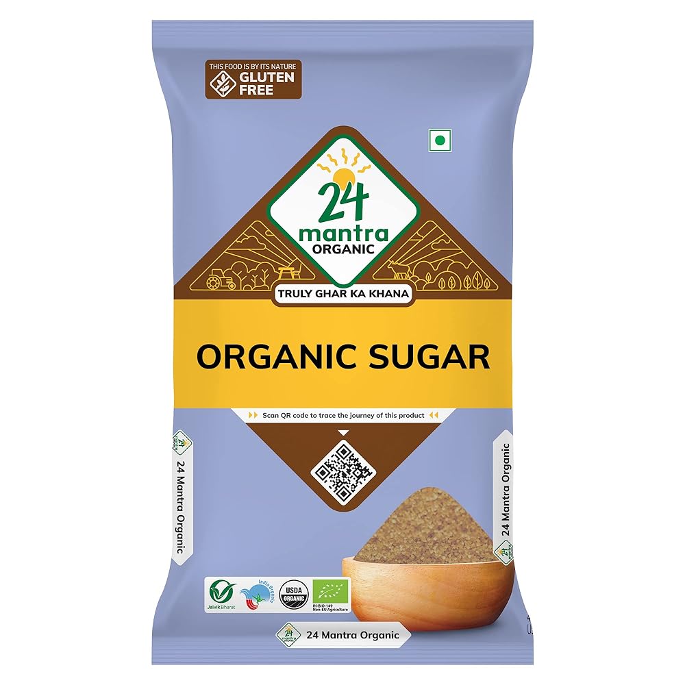 24 Mantra Organic Sugar 1 Kg