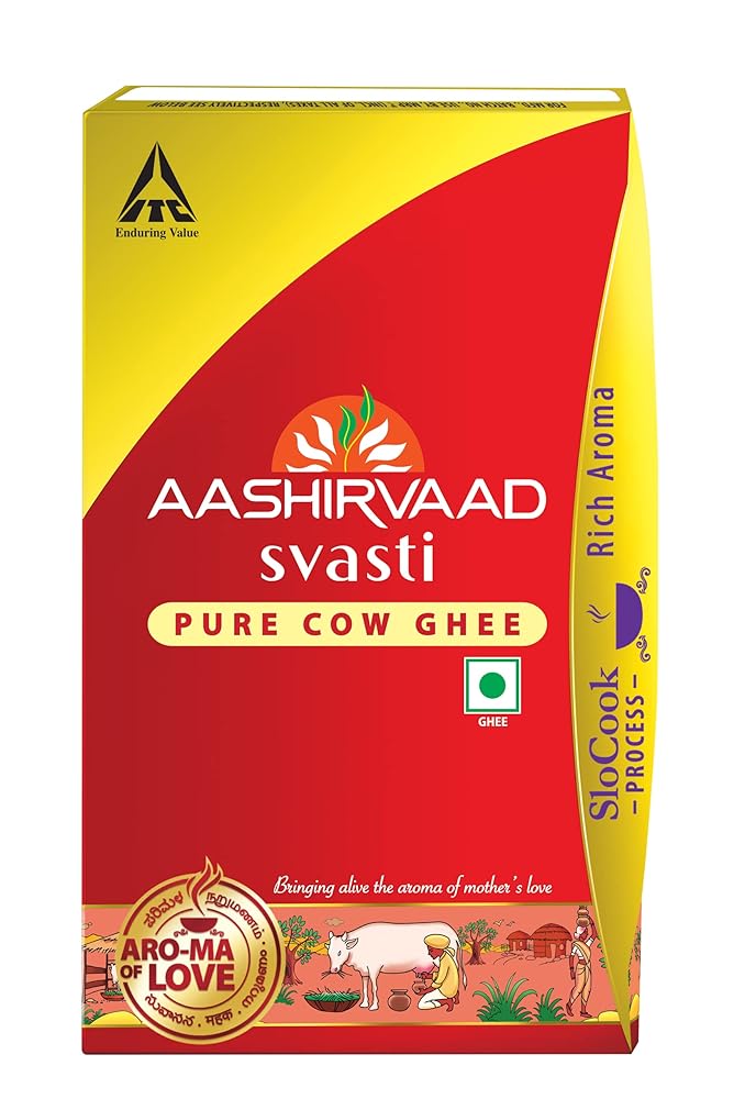 Aashirvaad Svasti Pure Cow Ghee – 1L