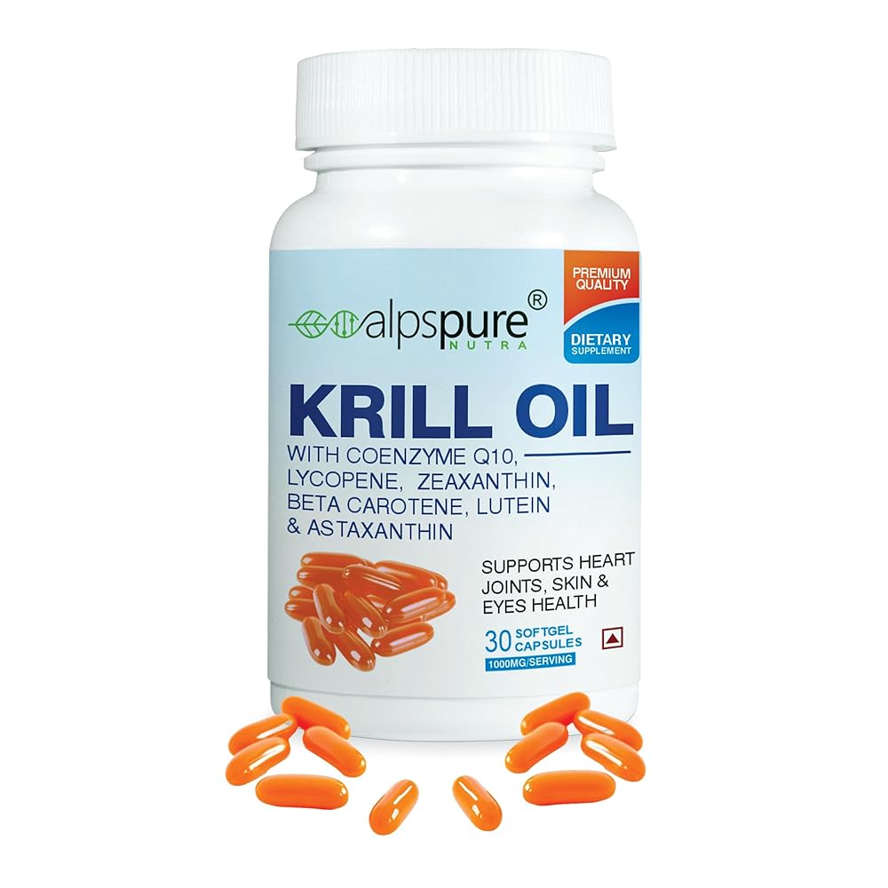 Alpspure Krill Oil Softgel Capsules ...