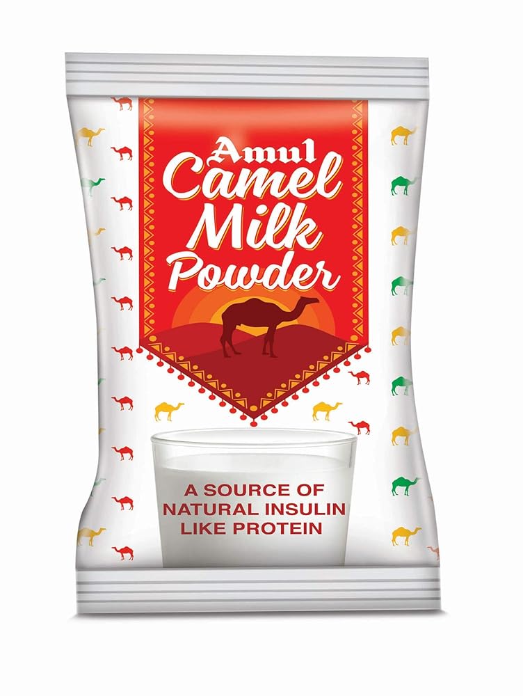 Amul Camel Milk Powder: 10 Sachets 25g