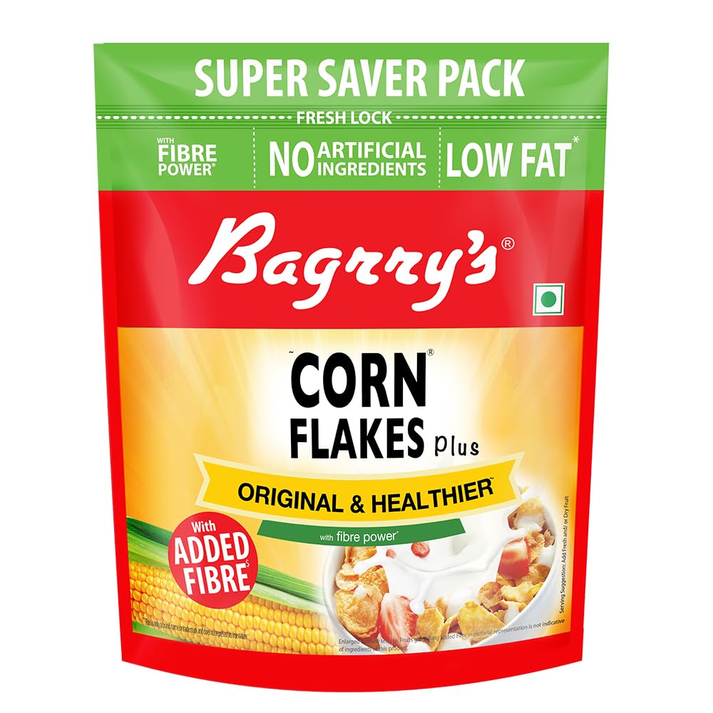 Bagrry’s Corn Flakes Plus 1kg Pouch