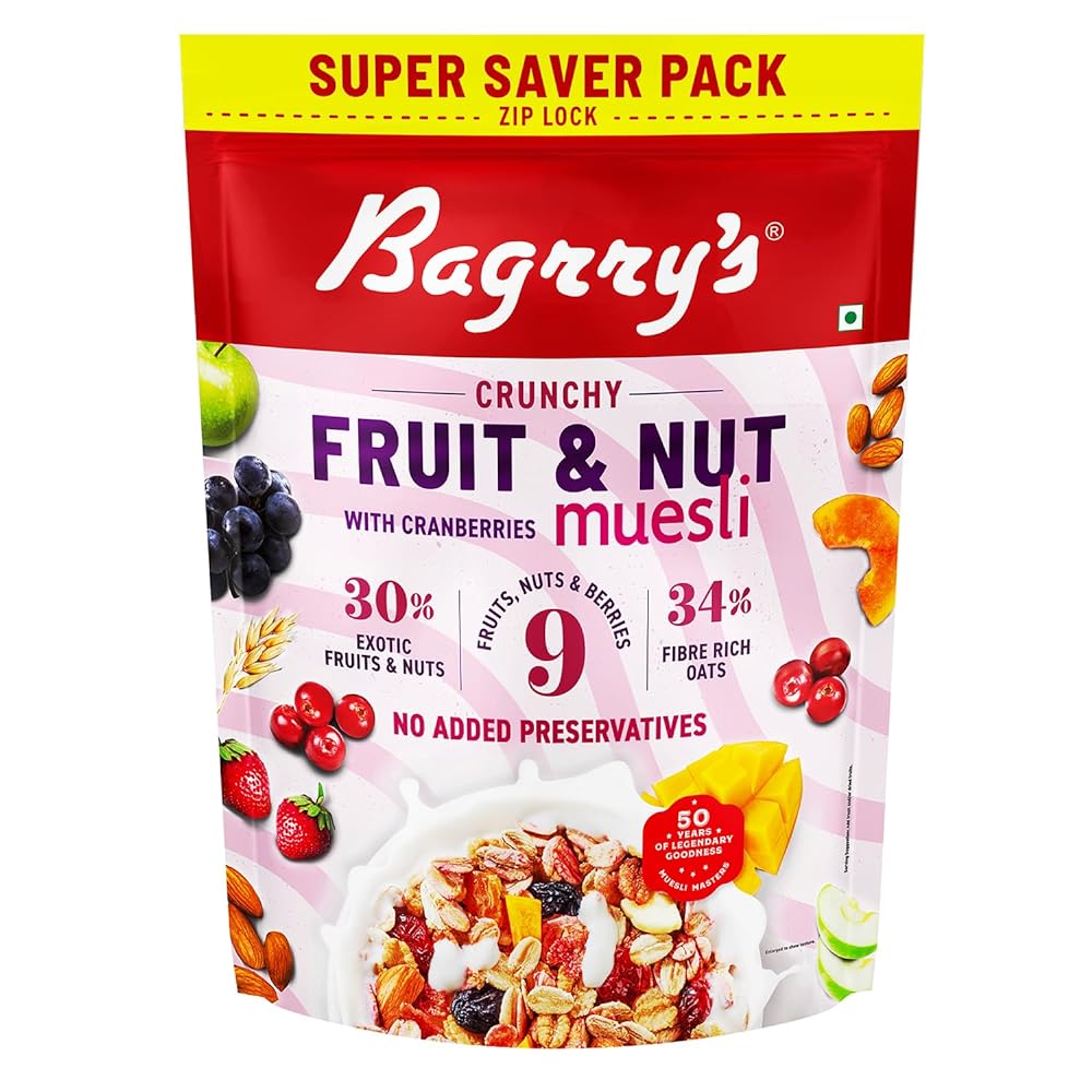 Bagrry’s Fruit & Nut Cranberr...