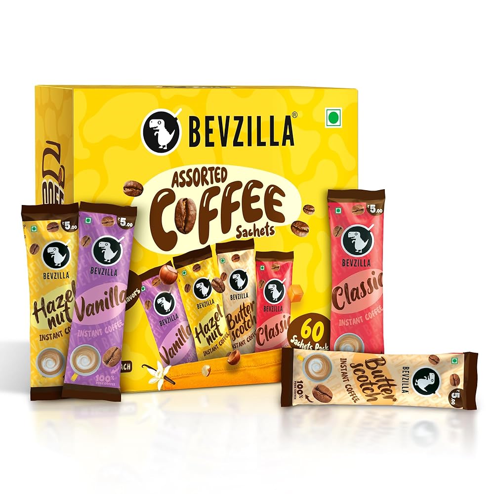 Bevzilla 60 Instant Coffee Sachets