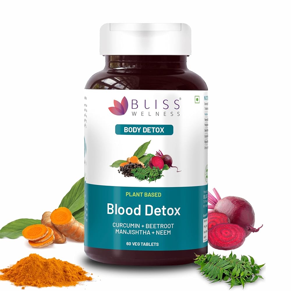 Bliss Wellness Blood Detox Supplement &...