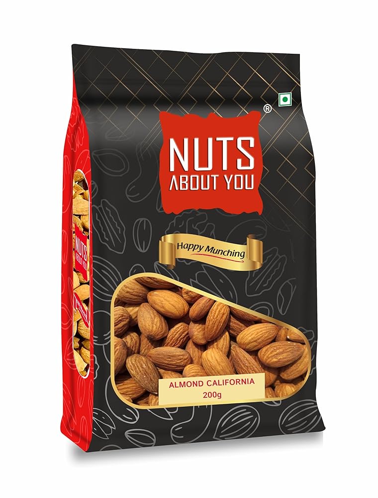 Brand Name Almonds, 200 g | New Crop