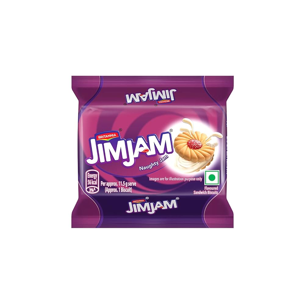 Britannia Jim Jam Biscuits, 138g