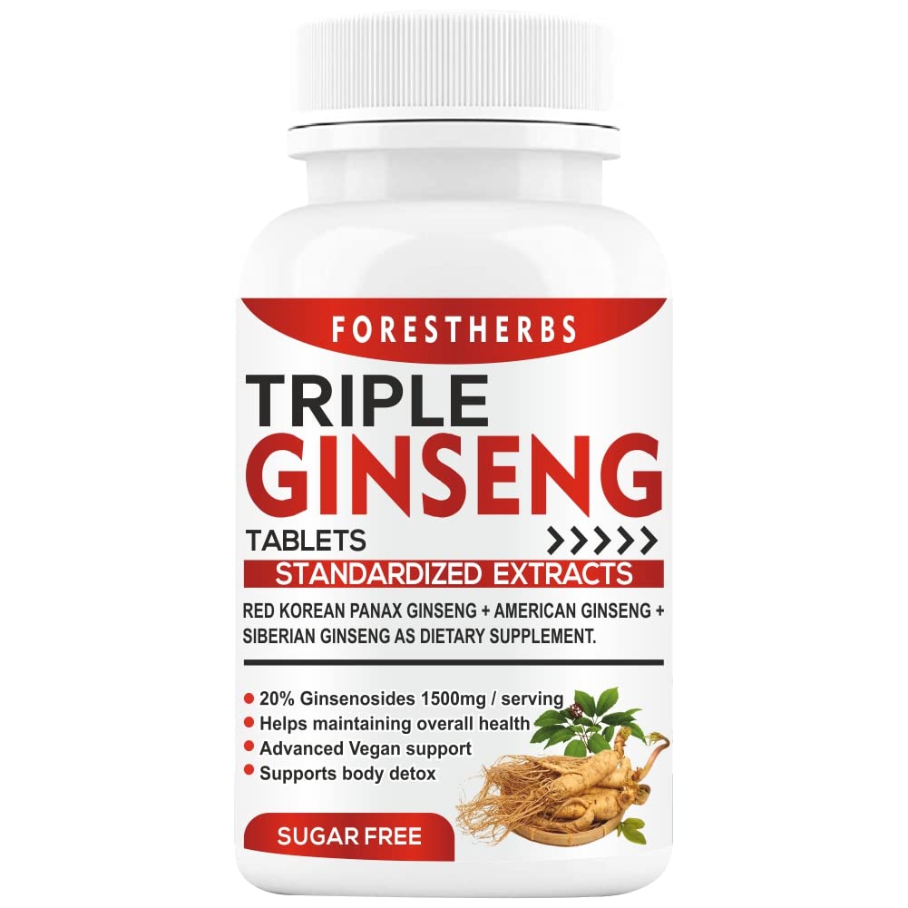 FORESTHERBS Ginseng Root Extract Tablet...