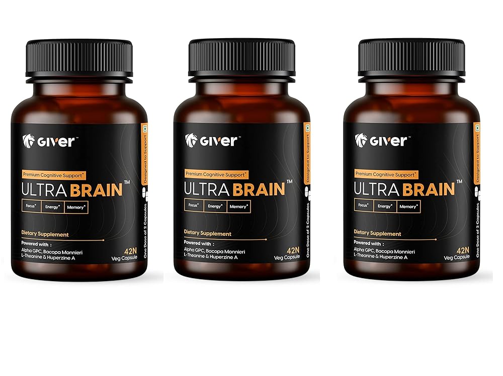 Giver Nutrition Ultra Brain Booster Sup...