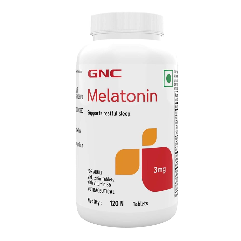 GNC Melatonin Tablets with Vitamin B6