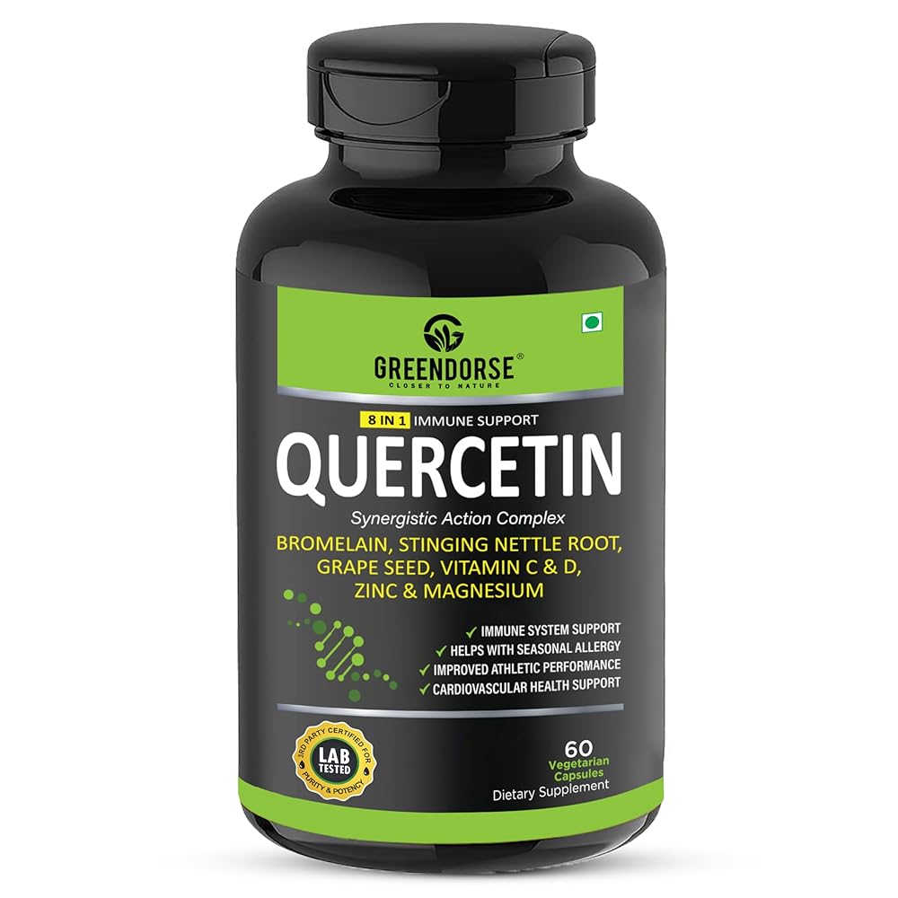 GREENDORSE Quercetin 1300mg Supplement